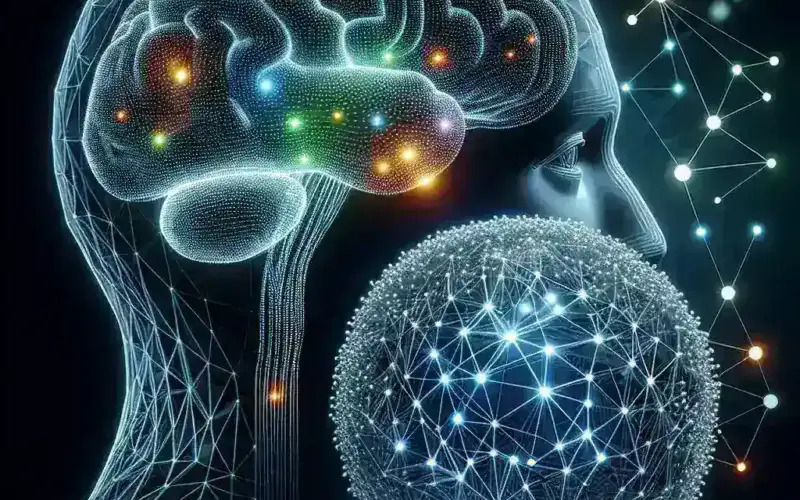 "Illustration of artificial intelligence algorithms analyzing large datasets for effective data management, showcasing the impact of AI technology on organizational information handling."